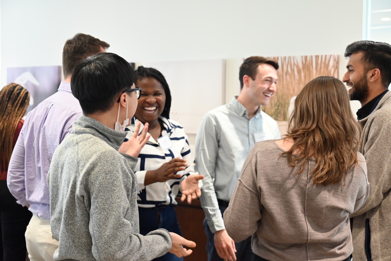 Students talking about Education