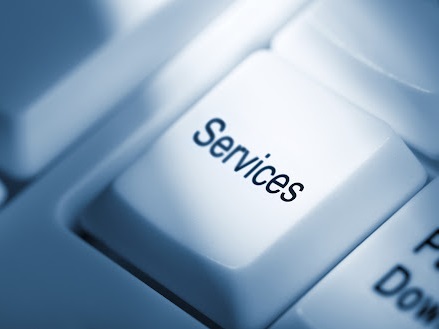services keyboard key