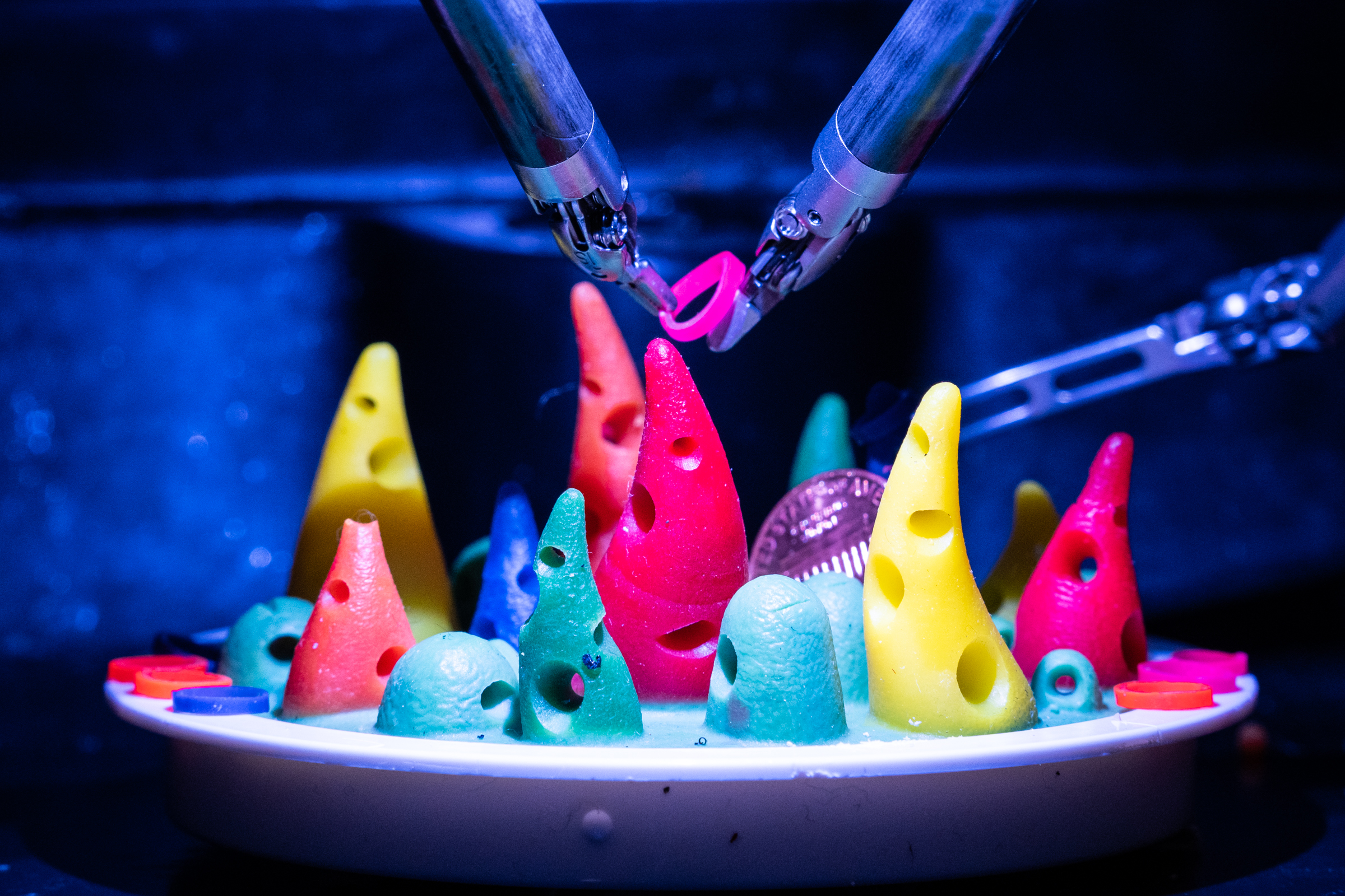 da Vinci Robot Sea Spike demonstration