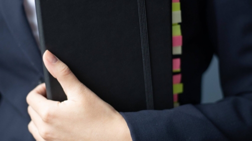 Hostess at trade show